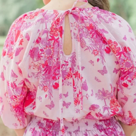 Victoria Dunn Beaufort Blouse Secret Garden - Picture 3 of 8